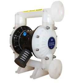 Ceramics Pneumatic Double Diaphragm Pump , Air Operated Double Diaphragm Pump
